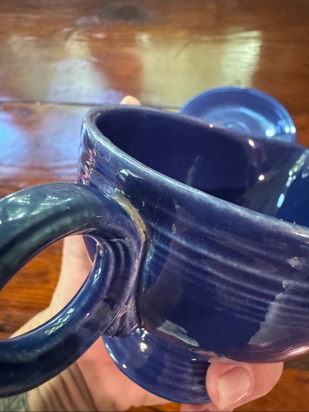 Fiestaware Creamer and Plate Set - Picture 6 of 12